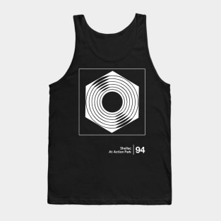 At Action Park / Minimalist Graphic Artwork Design Tank Top